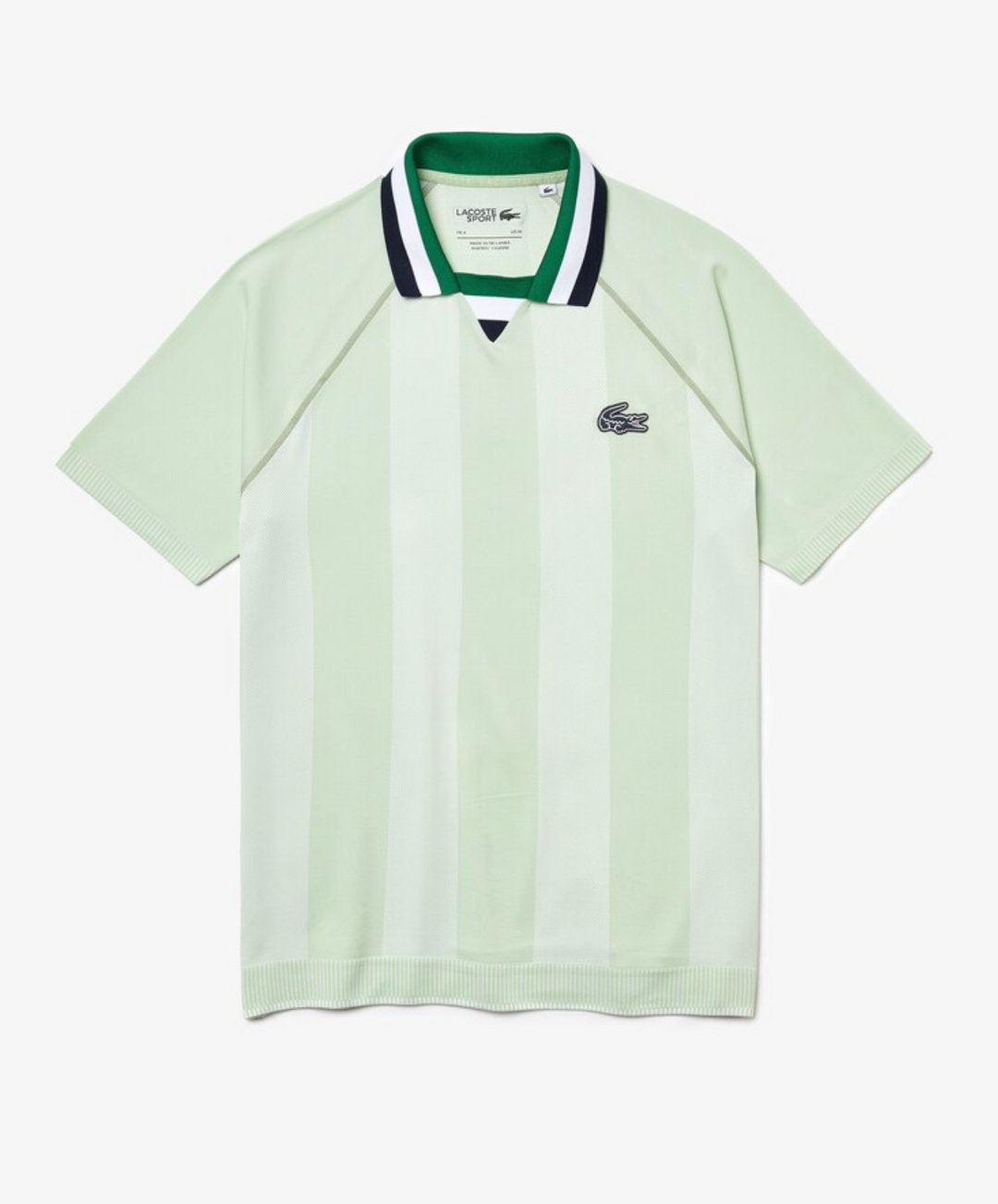 Lacoste Men's Sport Seamless Open Collar Jacquard Polo Shirt