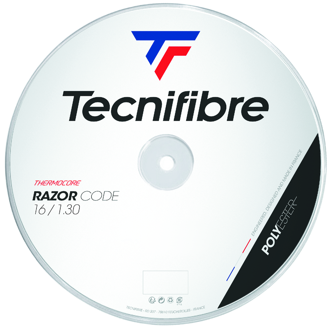 Tecnifibre Razor Code Reel 16g/ 1.30 - black