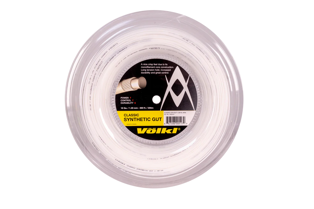 Volkl Classic Synthetic Gut Reel White / 16g