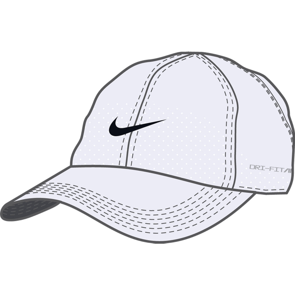 Nike Dri-FIT ADV Club Unstructured Tennis Cap FB5598-100