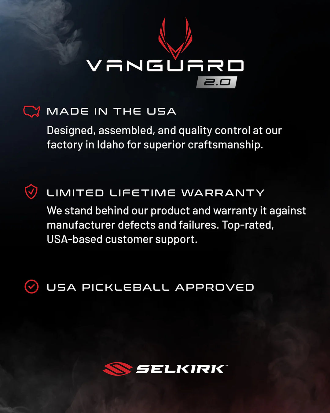 Selkirk Vanguard 2.0 Invikta Midweight