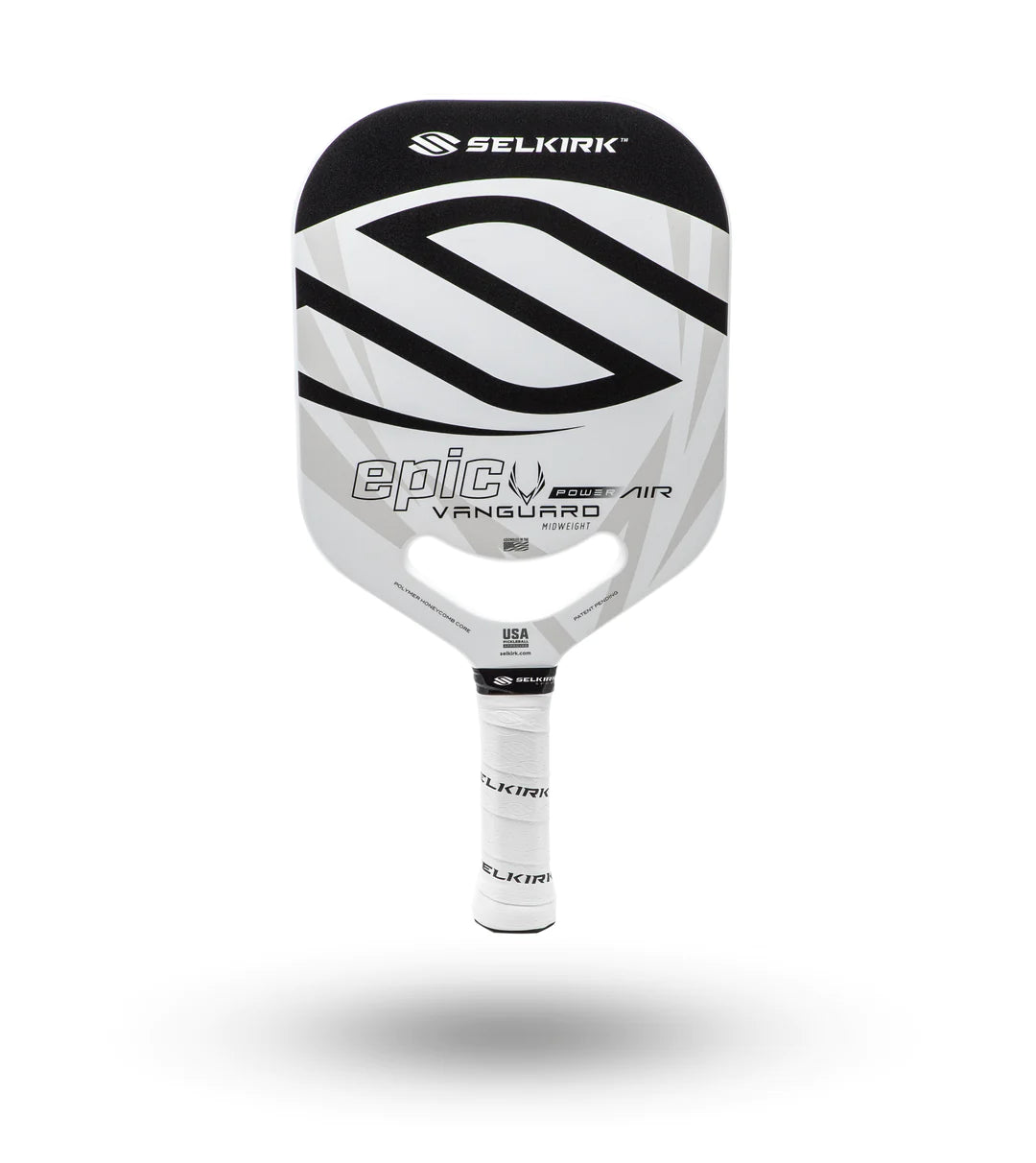 Selkirk_Pickleball_Racquet_Vanguard_Power_Air_Epic_7.7_to_8.1oz_2150_VG-Power-Air-Epic-Black_Raquette de Pickleball Selkirk Vanguard Power Air Epic Black