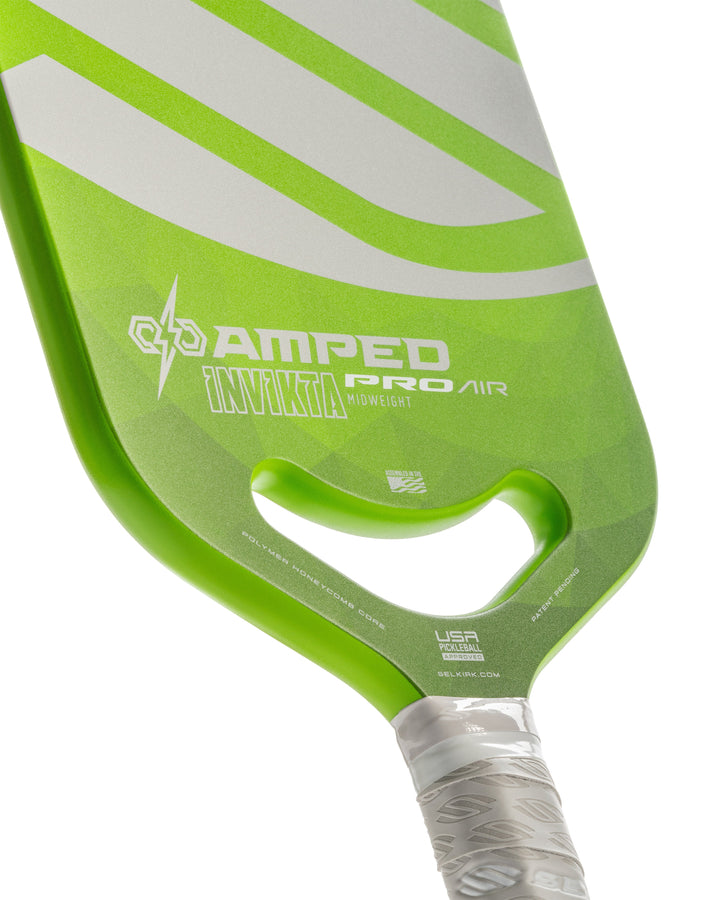 Selkirk_Amped_Pro_Air_Invikta_green_Pickleball_Paddle