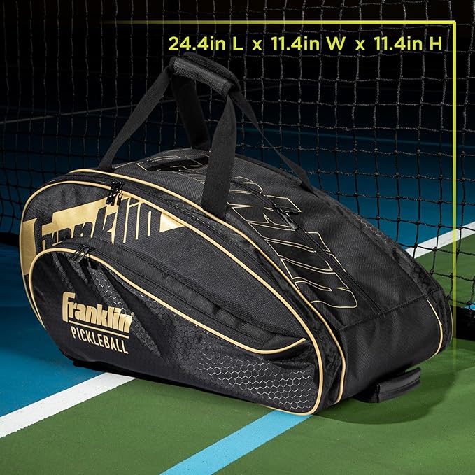 Franklin Pickleball Pro Series Bag Black/Gold