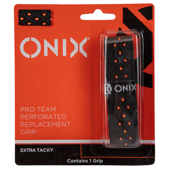 Onix Pro Team Perforated Grip Black