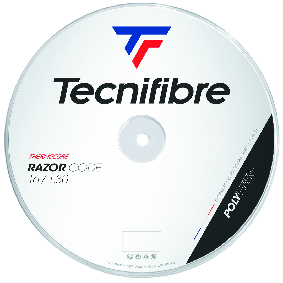 Tecnifibre Razor Code Reel 16g/ 1.30 - White