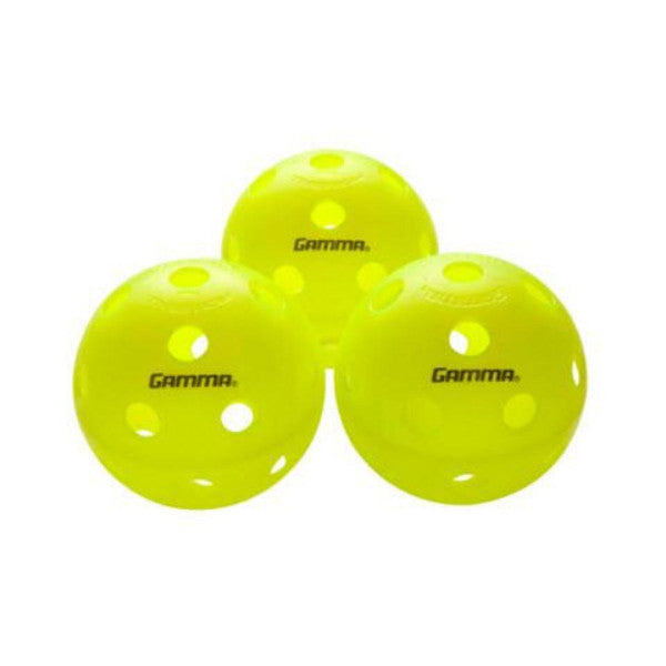 Gamma Photon Indoor Ball - 3 - pack Pickleball