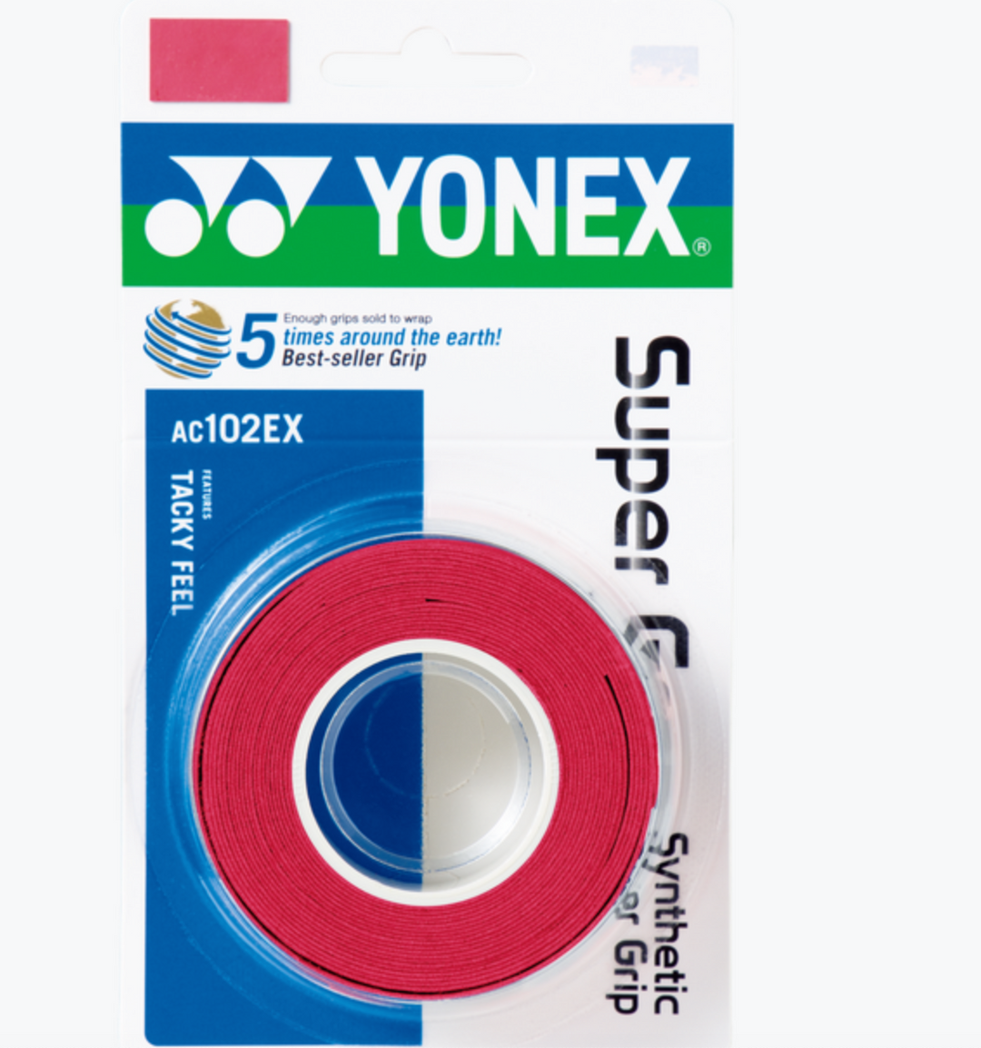Yonex Super Grip Overgrips (Red Wine)