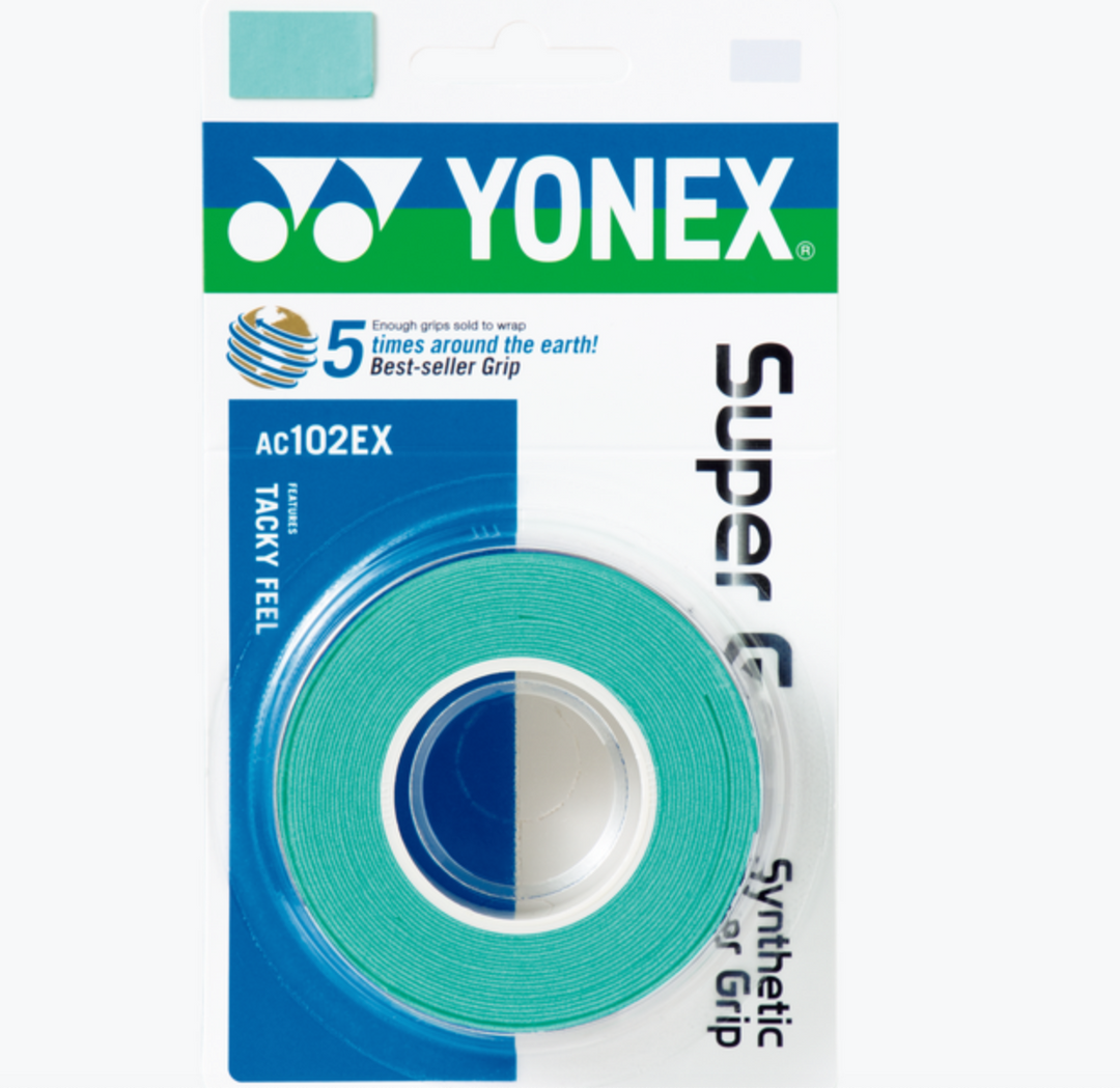 Yonex Super Grip Overgrips (Green/Turquoise)