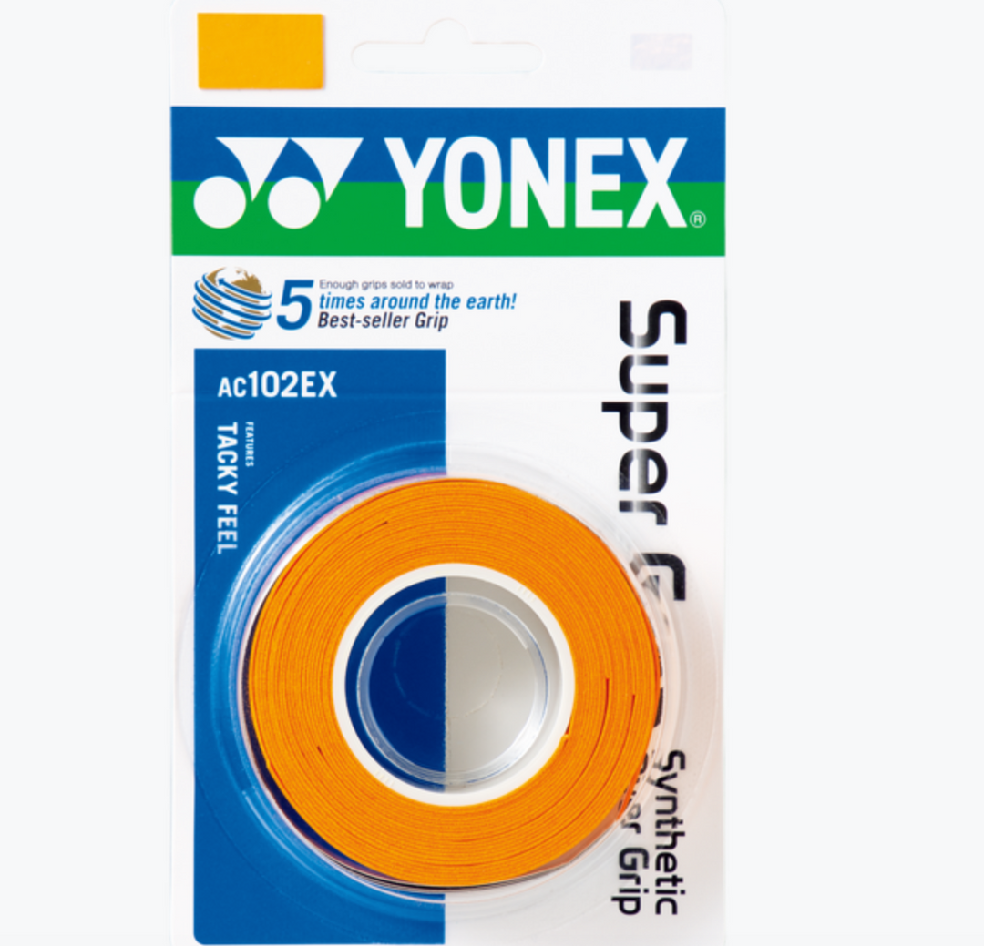 Yonex Super Grip Overgrips (Orange)