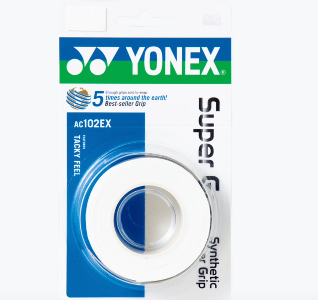 Yonex Super Grip Overgrips (White)