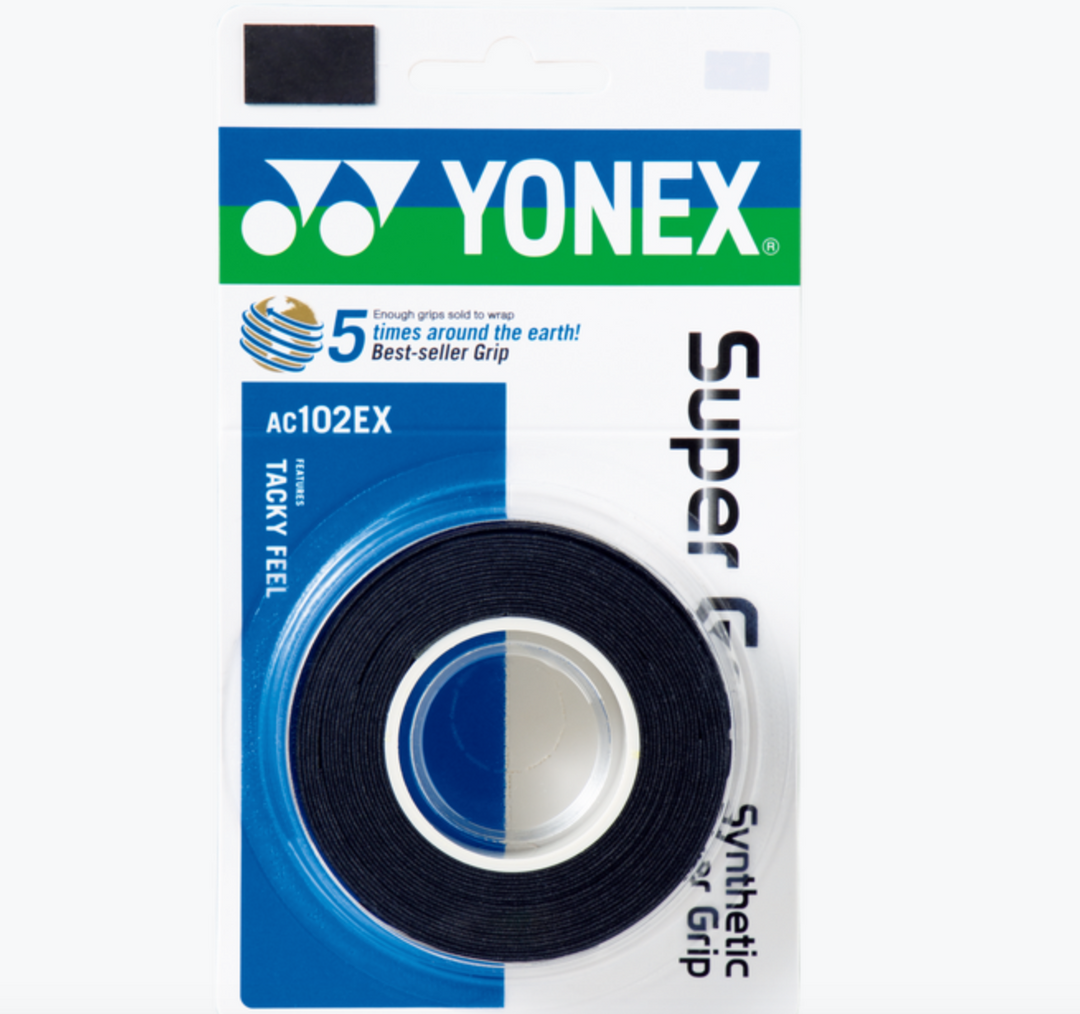 Yonex Super Grip Overgrips (Black)