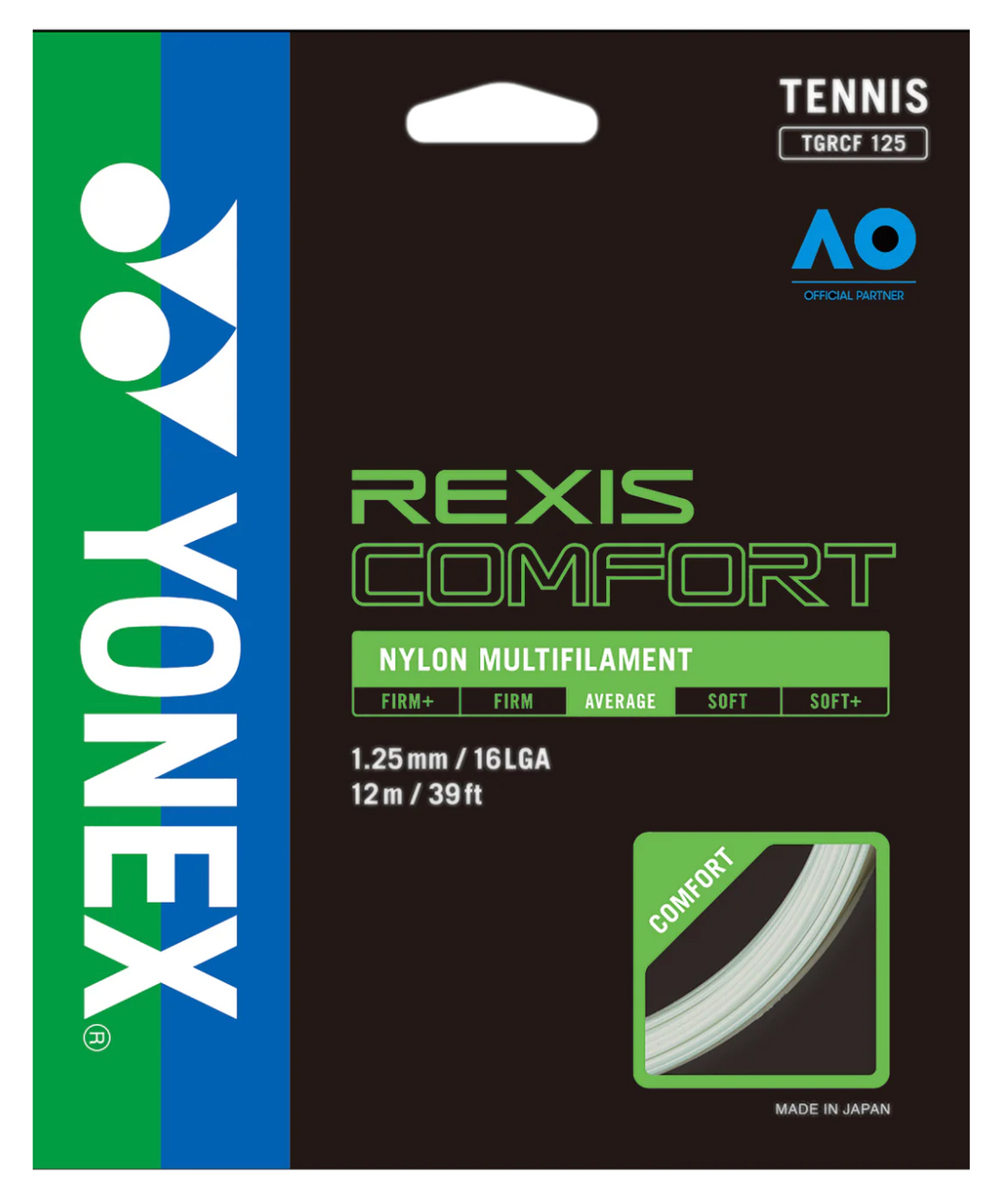 Yonex_Rexis_Comfort_16L_Gauge / 1.25 mm - Natural_Yonex_Tennis_String_Boutique_Store_Cordage_Tennis
