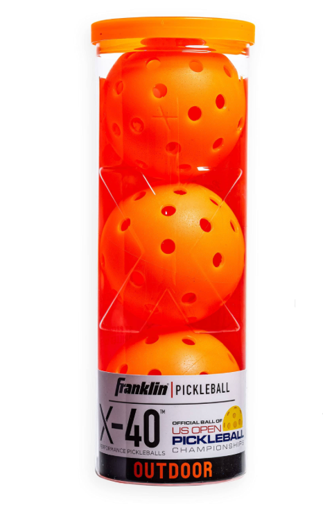 Franklin X-40 Outdoor Pickleball Balls 3 Pack