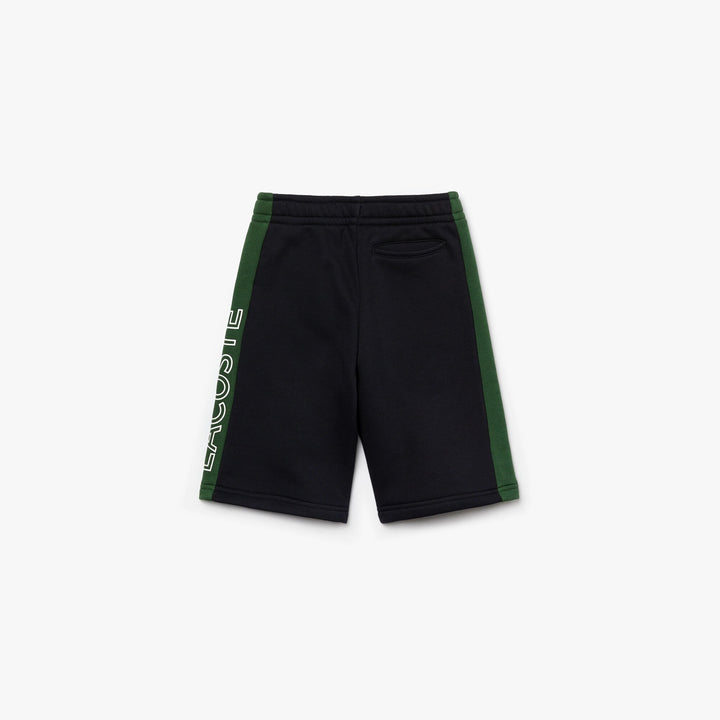 Lacoste Boy’s Sport Two-Tone Fleece Shorts