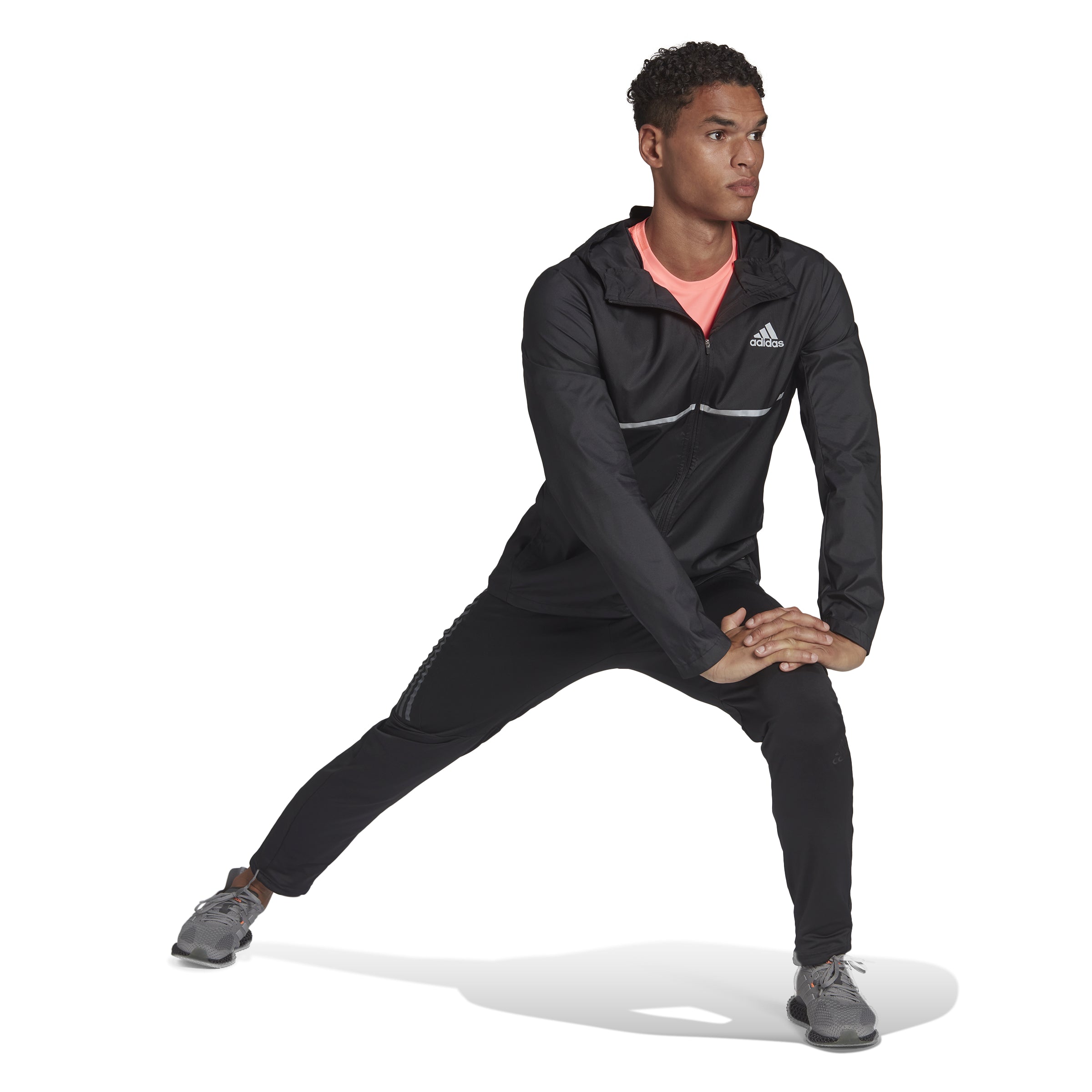 Adidas on the run jacket hot sale