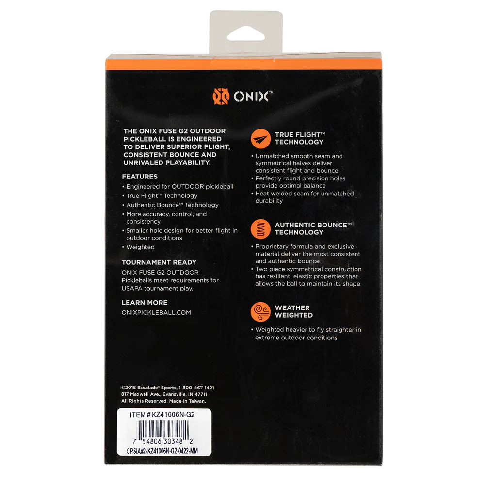 Onix Fuse G2 Outdoor Grenn - 6 balls pack
